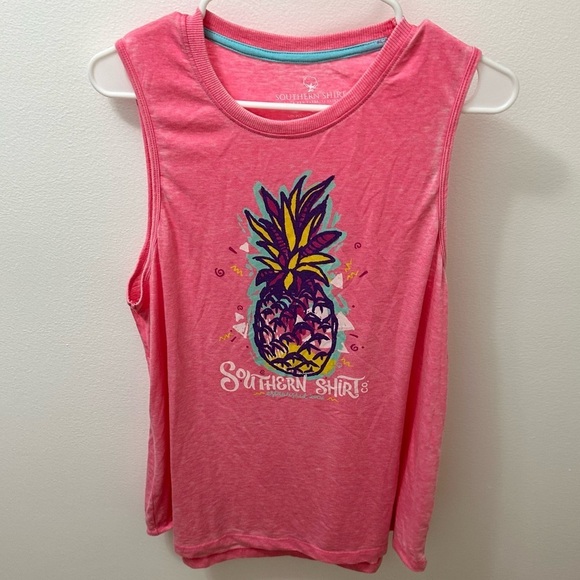 Southern Shirt Pink Tank Top - Picture 1 of 5